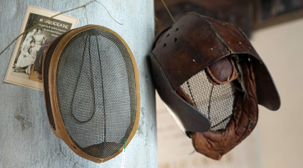 fencing, fencing mask, face protection